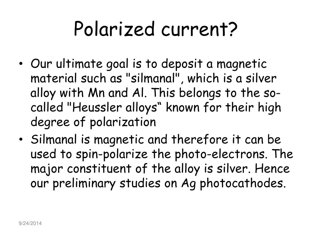 PPT New Photocathode Materials for Electronioncolliders PowerPoint