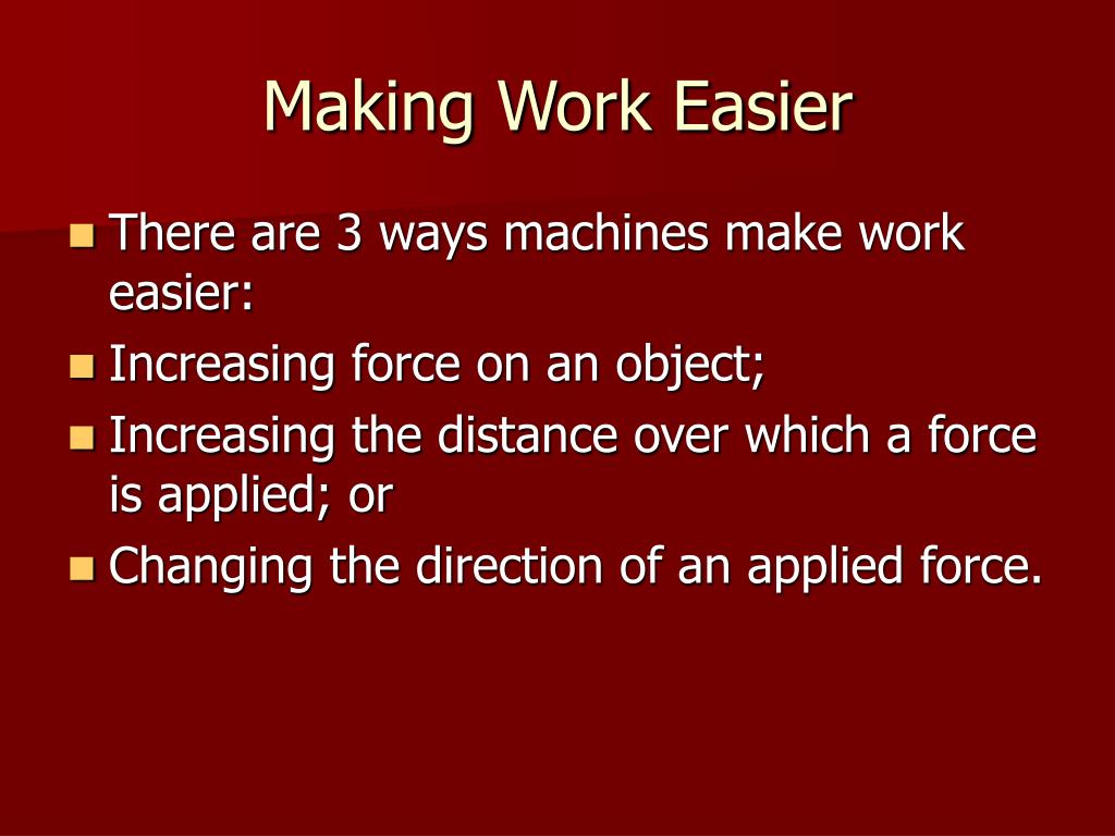PPT Work and Machines PowerPoint Presentation, free download ID4783913(03)