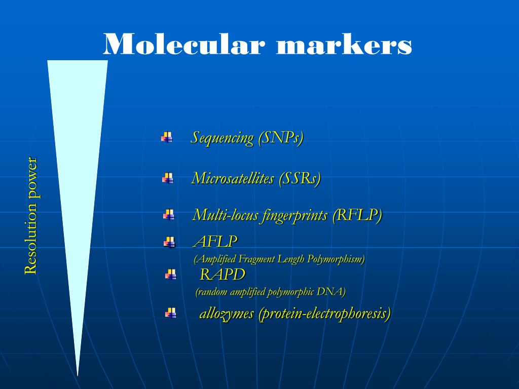 PPT MARKERS IN PLANT BREEDING PowerPoint Presentation, free