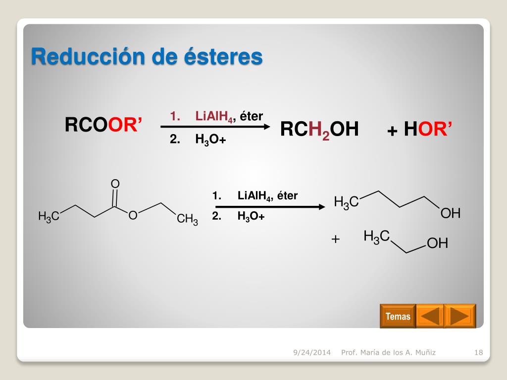 PPT Derivados de Ácidos Carboxílicos Reacciones y Preparaciones