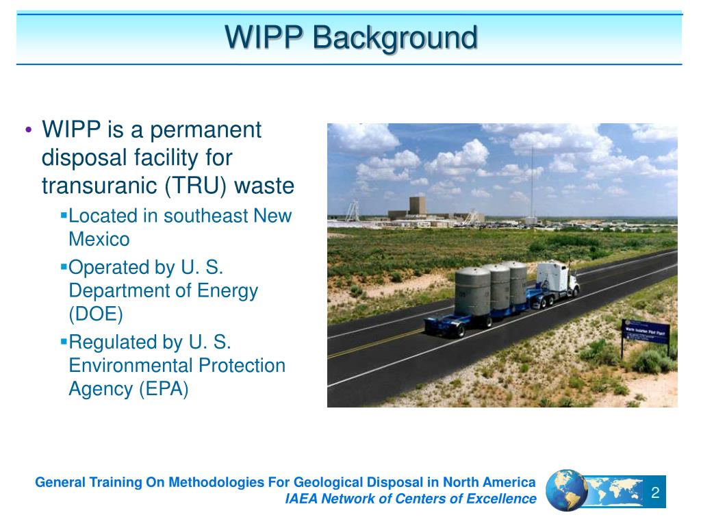 PPT An Overview of WIPP Performance Assessment