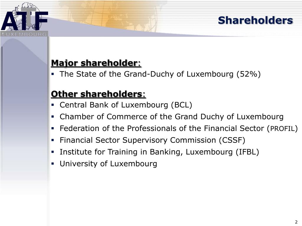 PPT Financial Technology Transfer Agency, Luxembourg (ATTF