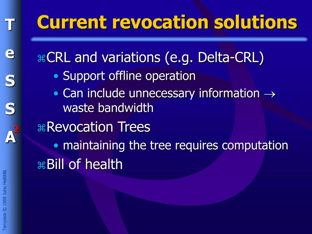 PPT A Revocation, Validation and Authentication Protocol for SPKI Based Delegation Systems