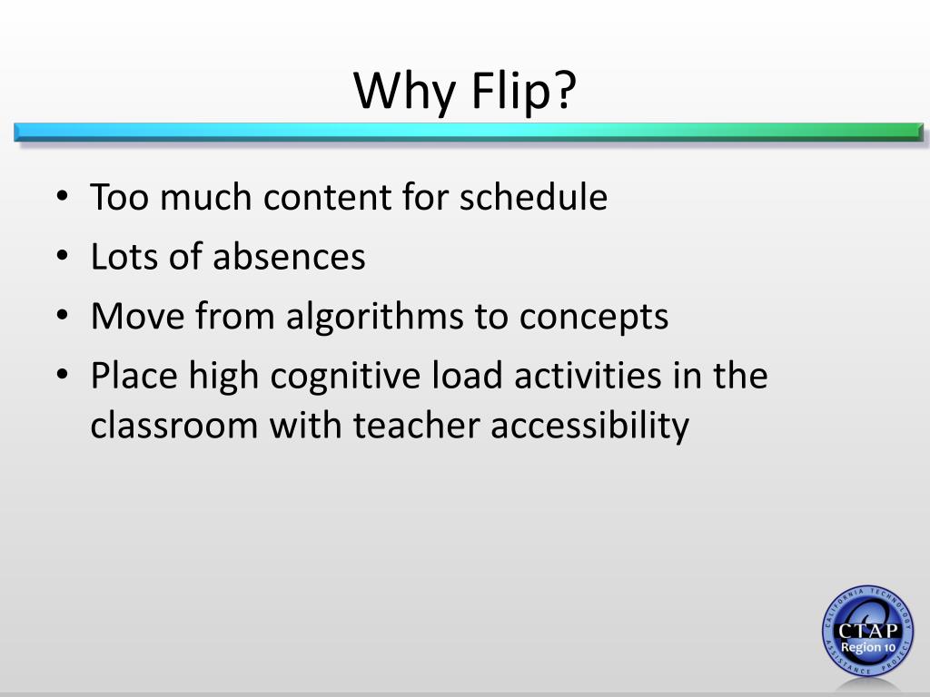 PPT The Flipped Classroom PowerPoint Presentation, free download ID4788754
