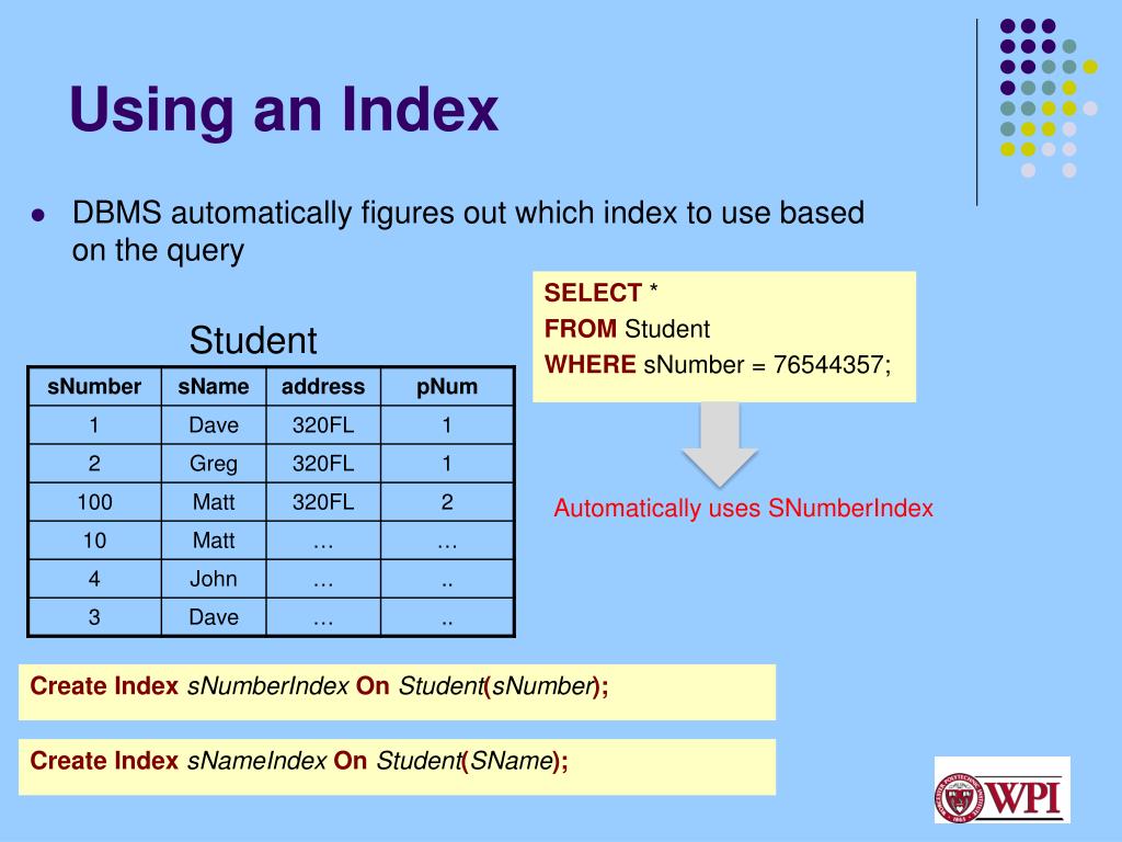 PPT Advanced Topics Indexes & Transactions PowerPoint Presentation