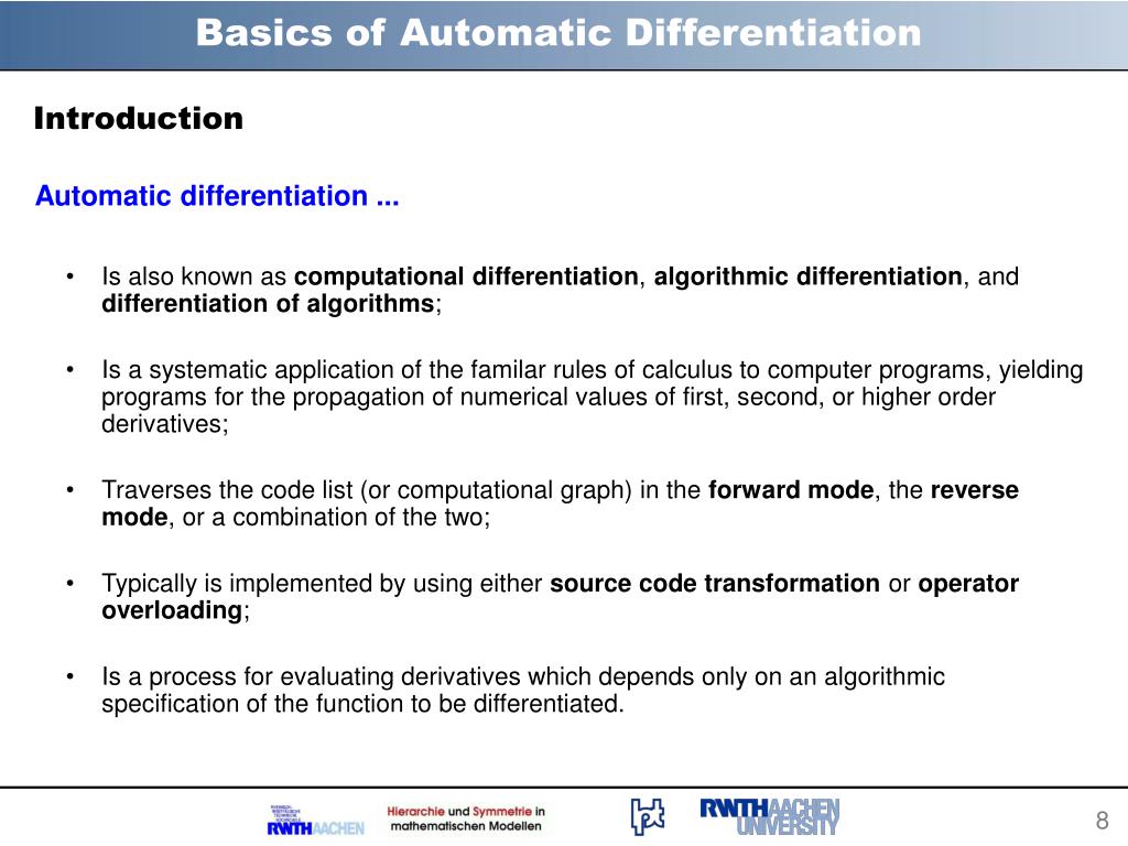 PPT Second Order Differentiation PowerPoint Presentation, free