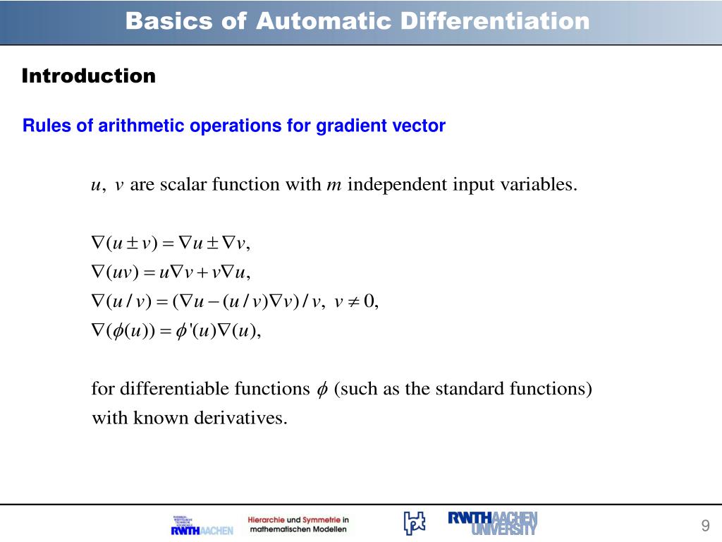 PPT Second Order Differentiation PowerPoint Presentation, free