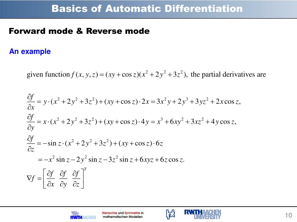 PPT Second Order Differentiation PowerPoint Presentation, free