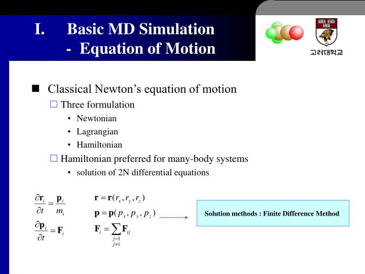 PPT Molecular Dynamics Simulation PowerPoint Presentation ID4799943