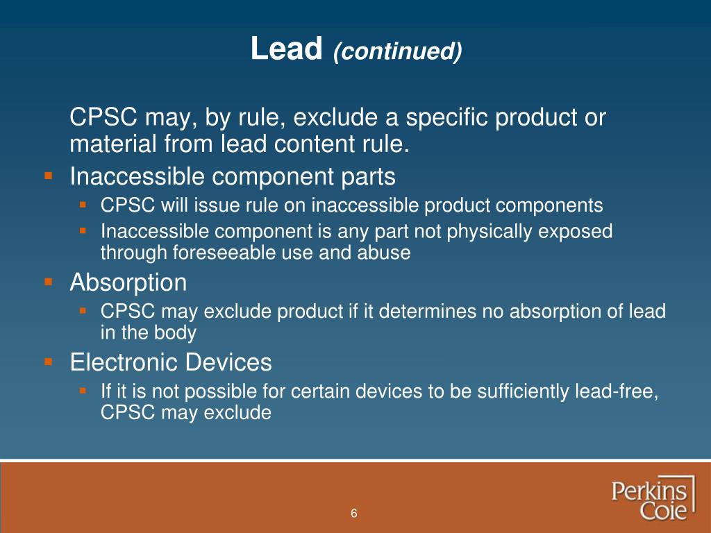 PPT Consumer Product Safety Improvement Act of 2008 PowerPoint