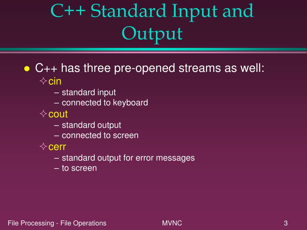 PPT Fundamental File Processing Operations C++ PowerPoint