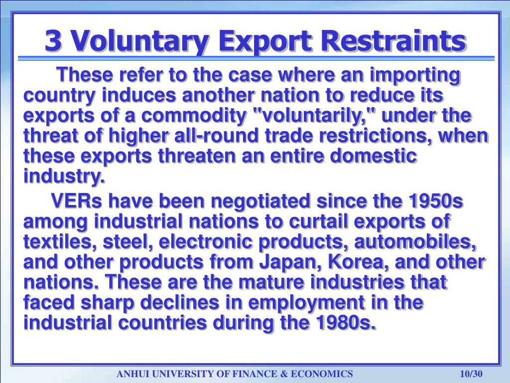 PPT Nontariff Trade Barriers and New Protectionism Chapter 9