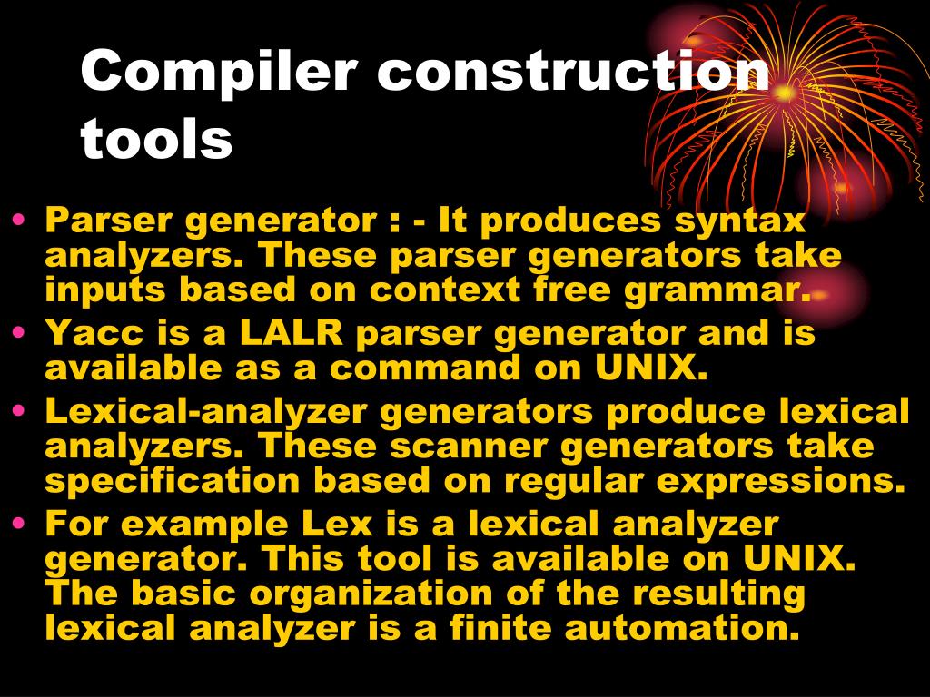 PPT COMPILER PowerPoint Presentation, free download ID4807578