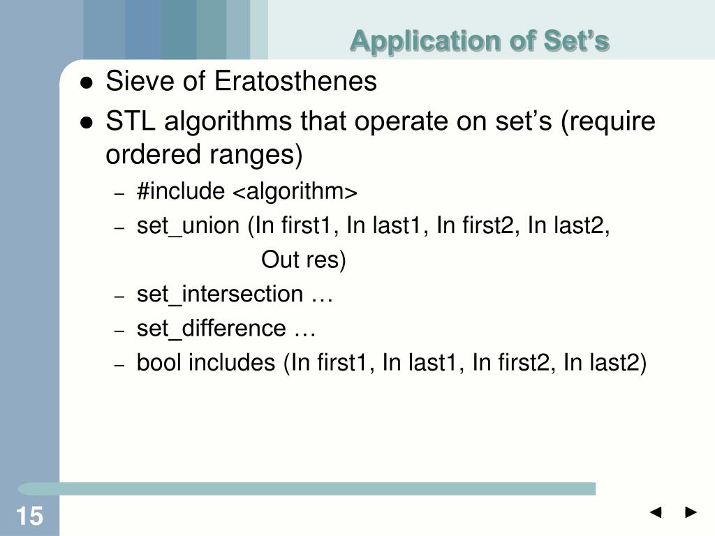 PPT Associative Containers Ordered Unordered Sets Maps as sets of