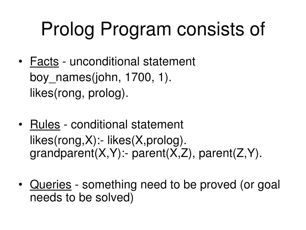 PPT Syntax and Semantics of Prolog PowerPoint Presentation, free