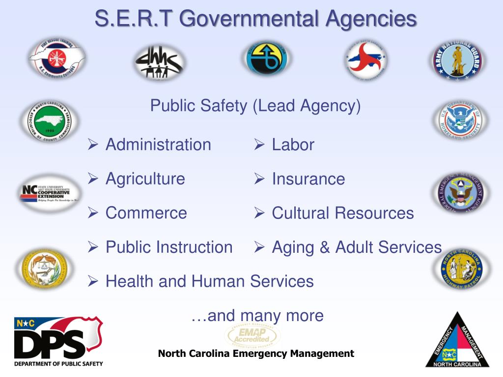 PPT North Carolina Emergency Management Preparedness, Response