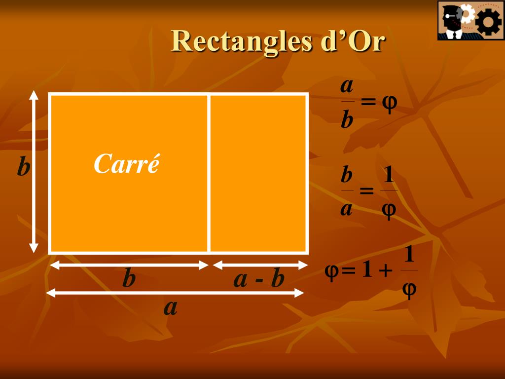 PPT Nombre d’OR Rectangles d’Or Divine proportion … PowerPoint