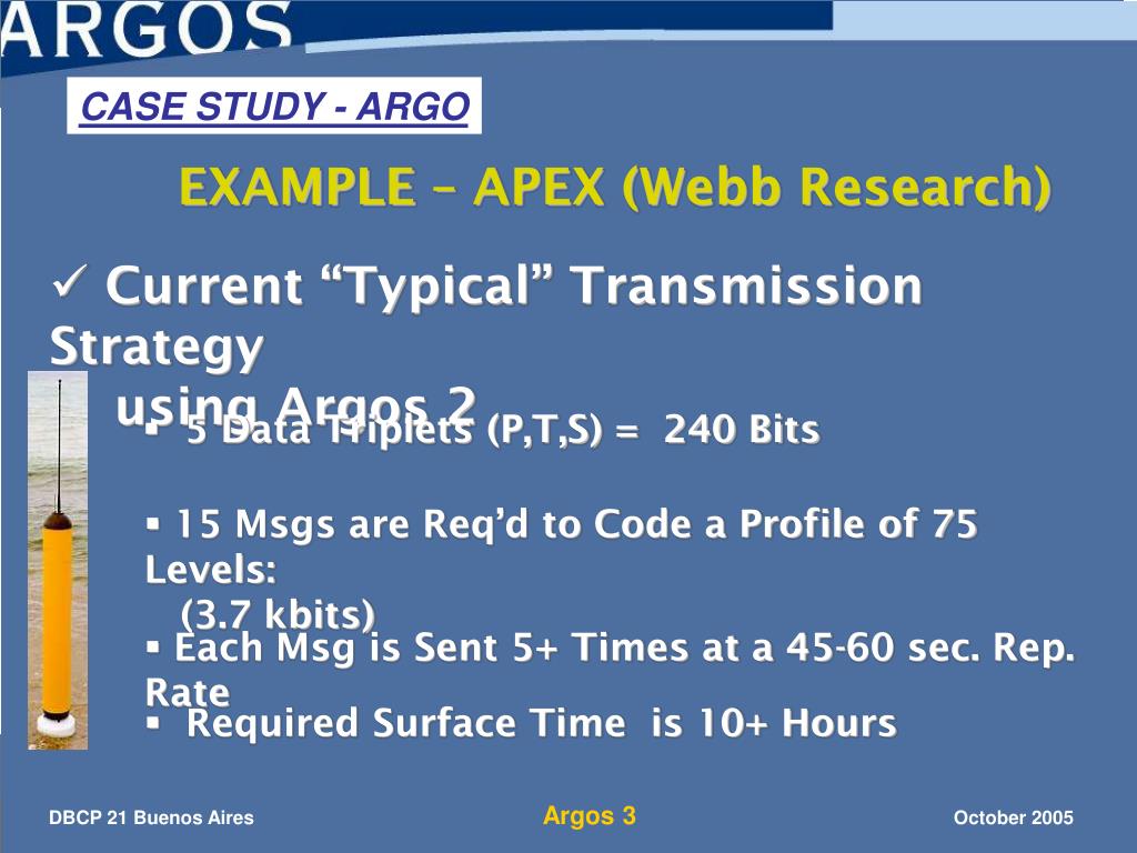PPT ARGOS 3 THE NEXT GENERATION PowerPoint Presentation, free