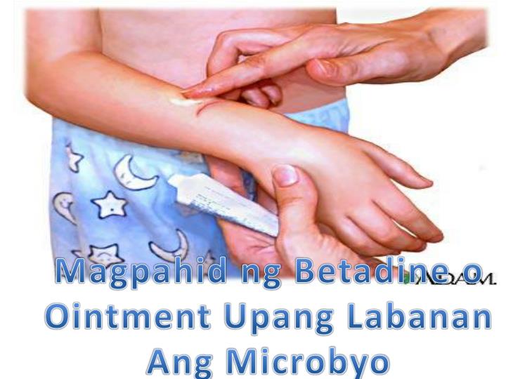 PPT FIRST AID KIT/ Mga Kagamitan Para sa Sugat PowerPoint