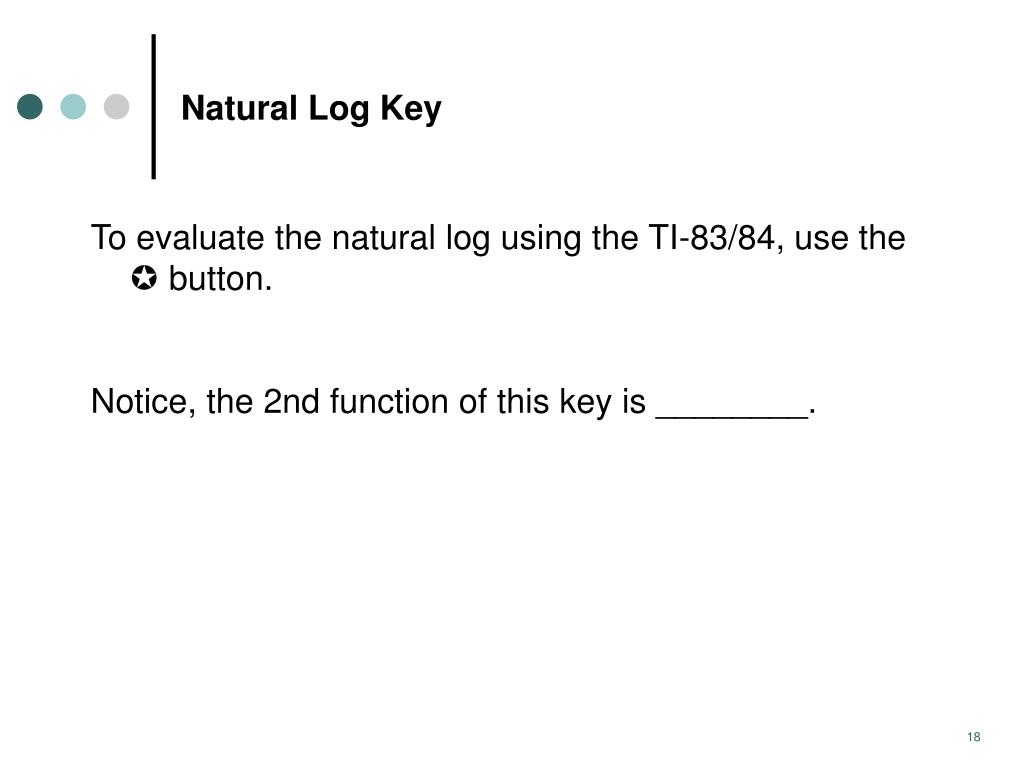 PPT 6.4 Logarithmic Functions PowerPoint Presentation, free download