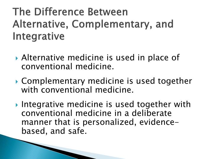 PPT Overview of Integrative Medicine Program at MD Anderson Cancer