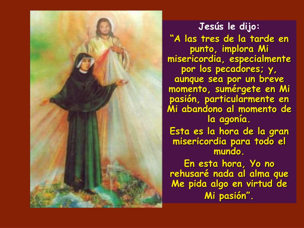 PPT LA DIVINA MISERICORDIA PowerPoint Presentation, free download