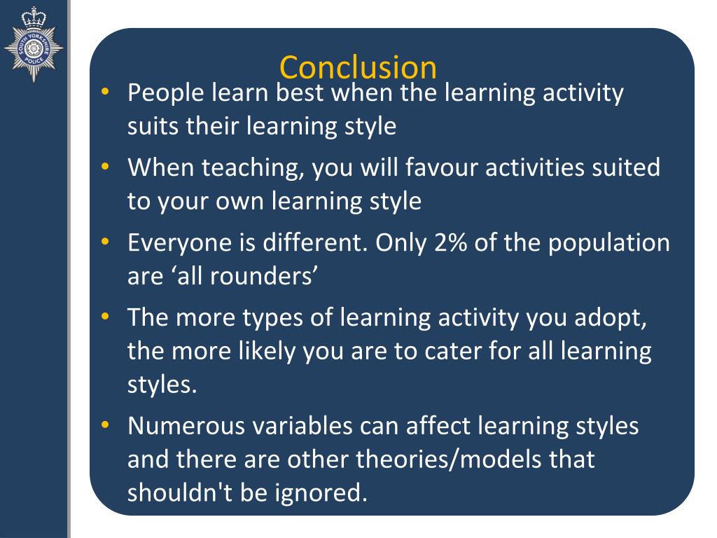 PPT Learning Styles Honey and Mumford PowerPoint Presentation, free