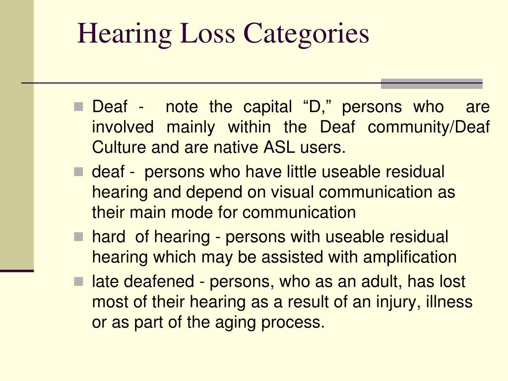 PPT Deaf/Hard of Hearing Sensitivity Training for 911
