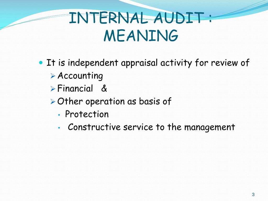 PPT INTERNAL AUDIT PowerPoint Presentation, free download ID4832485