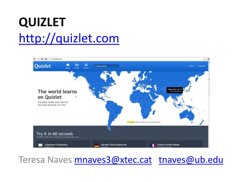 PPT QUIZLET quizlet PowerPoint Presentation, free download ID4833554