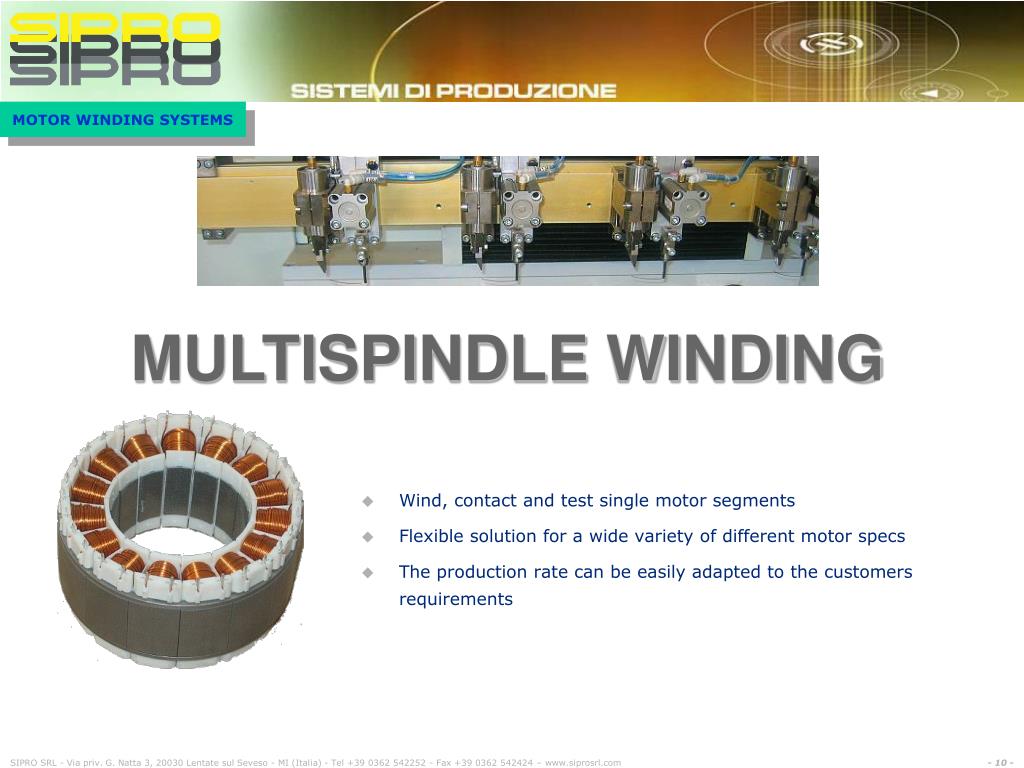 PPT WINDING SYSTEMS FOR SEGMENTED MOTORS PowerPoint Presentation