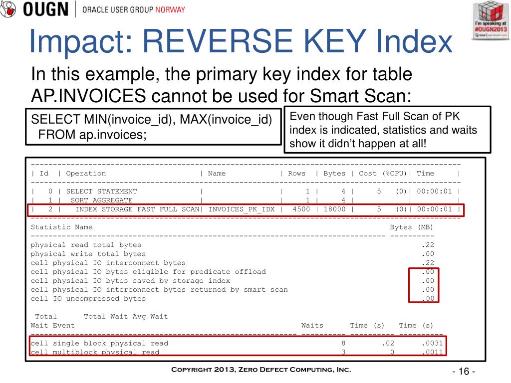 PPT When Smart Scan Plays Dumb, Teach Exadata Some New Tricks