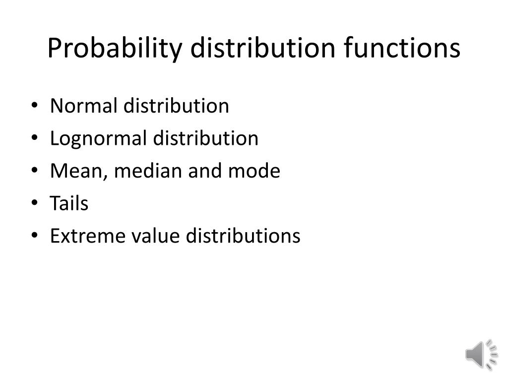 PPT Probability distribution functions PowerPoint Presentation, free