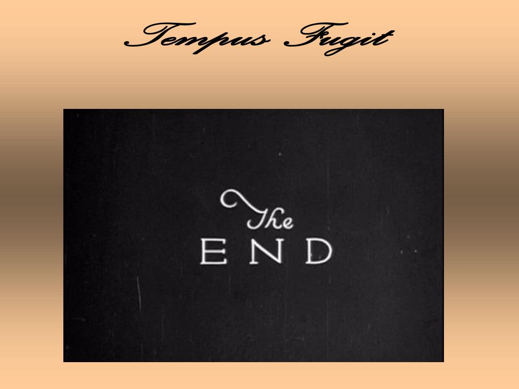 PPT Tempus Fugit PowerPoint Presentation, free download ID4838229