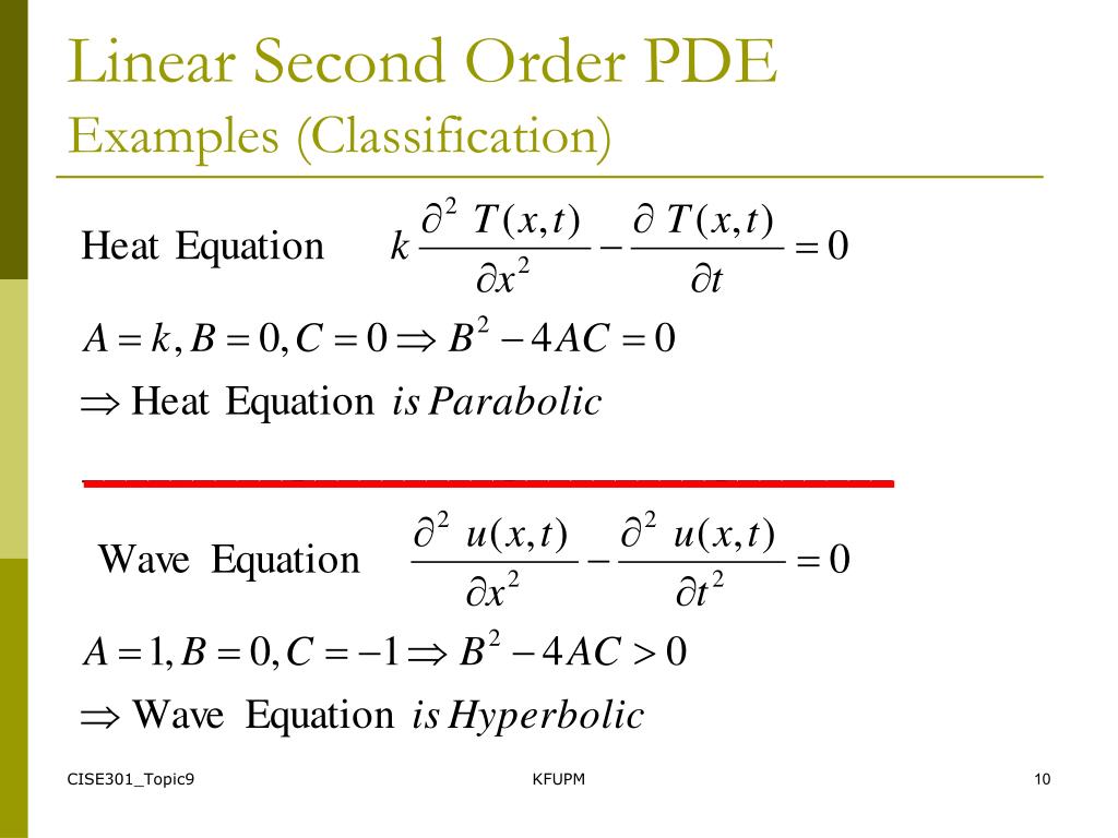 PPT SE301 Numerical Methods Topic 9 Partial Differential Equations