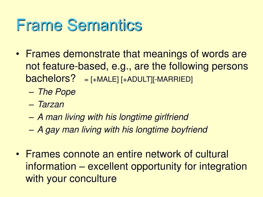 PPT Applying Concepts from Cognitive Linguistics to Your Conlang