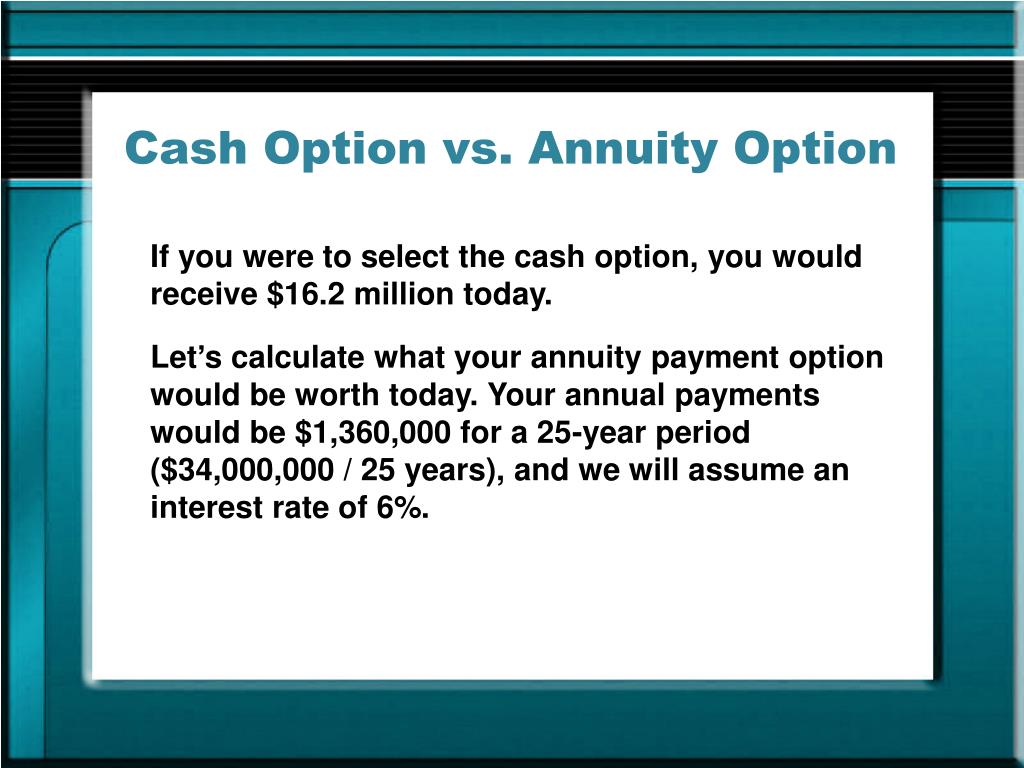 PPT Calculating the Future and Present Value of Money PowerPoint