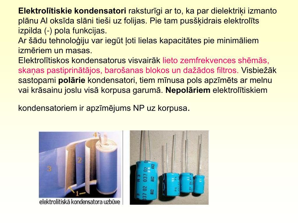 PPT Kondensatori PowerPoint Presentation, free download ID4844811