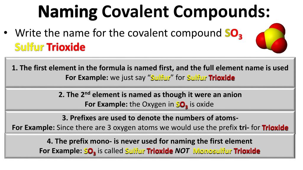 What Is The Name Of The Covalent Compound N2o5 slidesharefile
