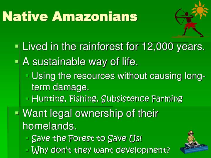 PPT Land Use Conflict in the Amazon Rainforest PowerPoint