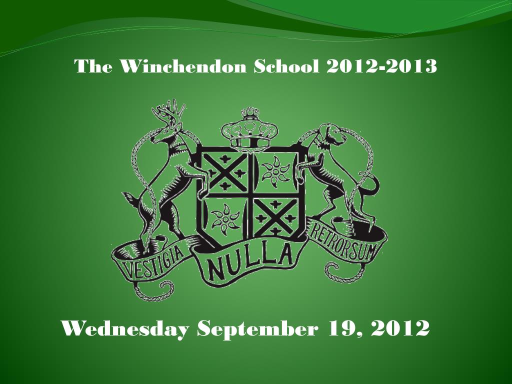 PPT The Winchendon School 20122013 PowerPoint Presentation, free