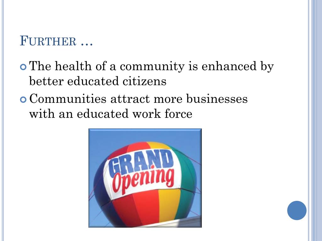 PPT Presented by Tom Changnon, Stanislaus County Superintendent of