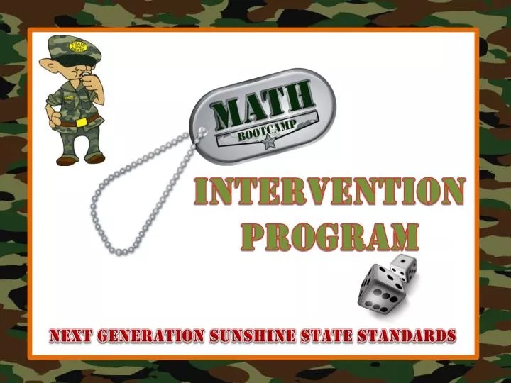 PPT Next generation sunshine state standards PowerPoint Presentation