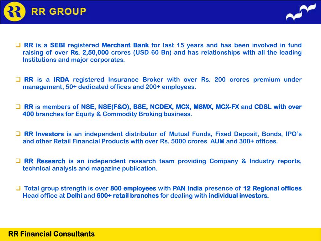 PPT RR Financial Consultants PowerPoint Presentation, free download