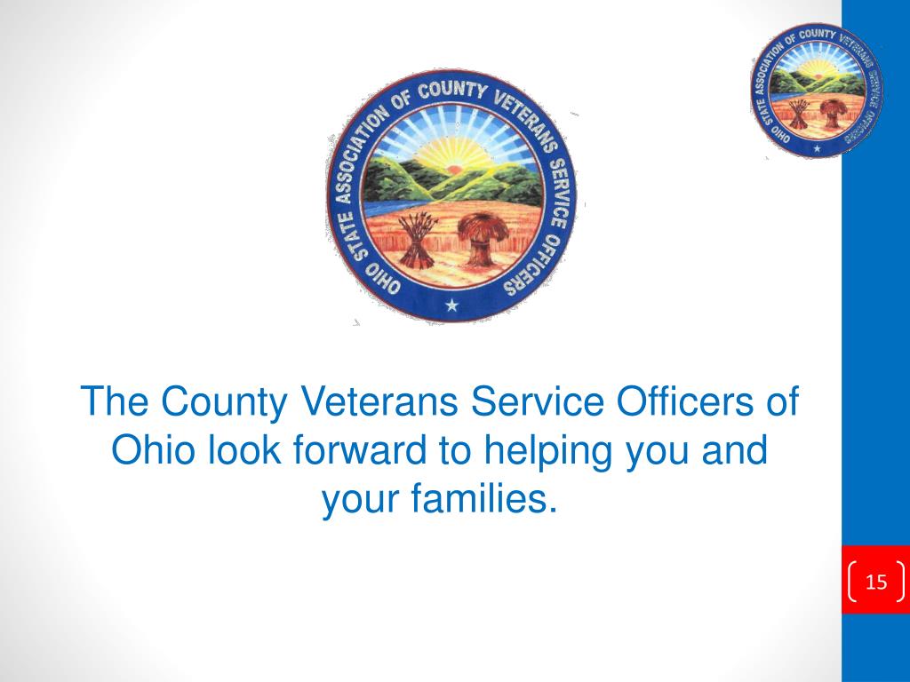 PPT OHIO’S COUNTY VETERANS SERVICE OFFICES PowerPoint Presentation