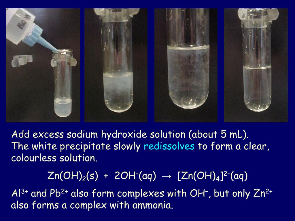 PPT Tests for cations in solution PowerPoint Presentation, free