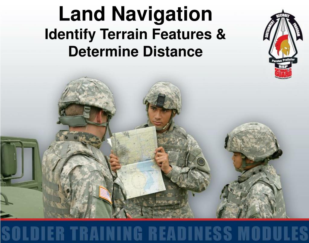 PPT Land Navigation Identify Terrain Features & Determine Distance