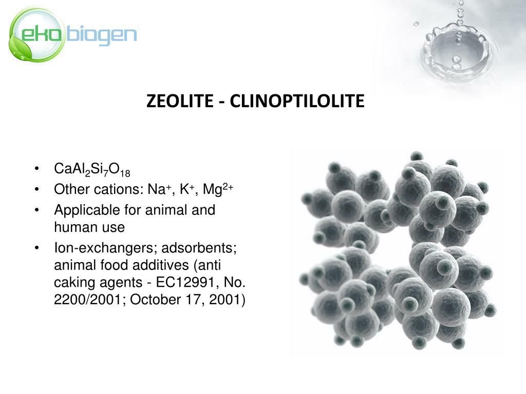 PPT ZEOLITE CLINOPTILOLITE PowerPoint Presentation, free download