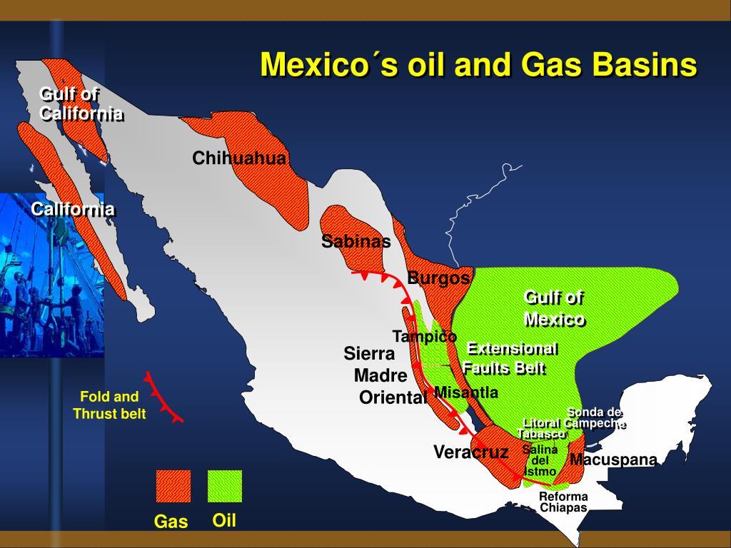 PPT Oil and Gas Exploration and Production in Northern Mexico