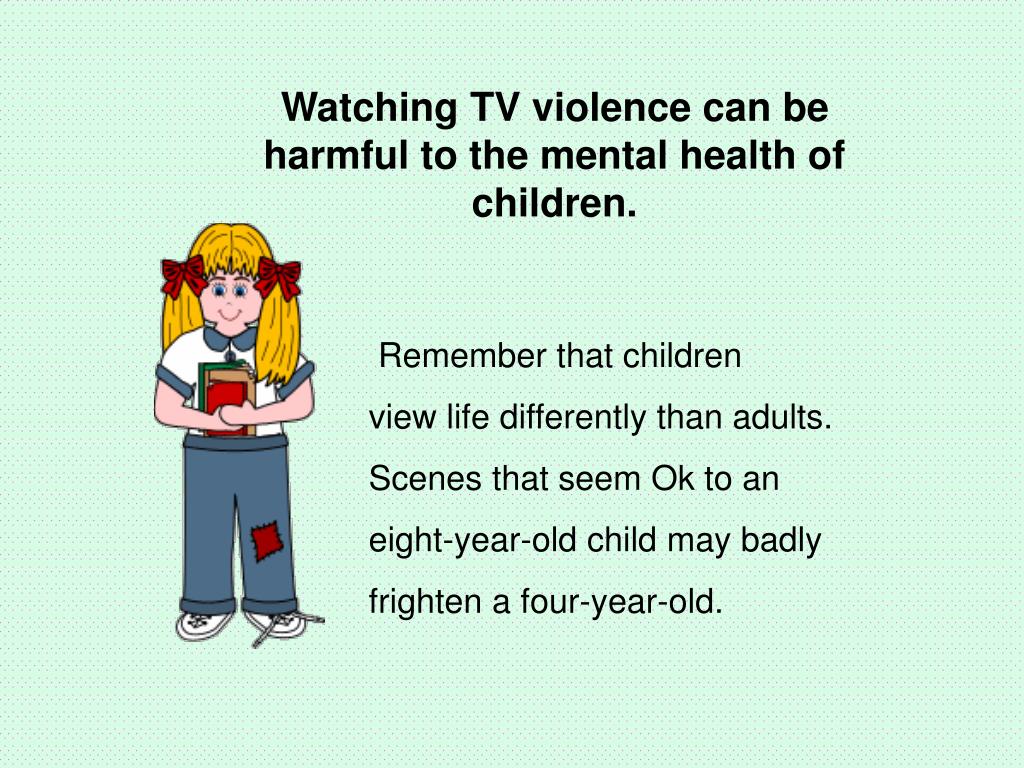 PPT The Effects of Television Violence on our Children PowerPoint